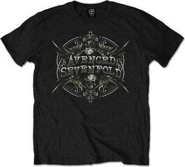 Риза Avenged Sevenfold Reflections Unisex Тениска с къс ръкав/Black/Къси