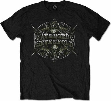 T-Shirt Avenged Sevenfold T-Shirt Reflections Mens Herren Black S - 1