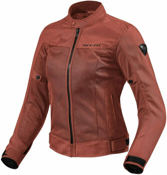 Textile Jacket Rev'it! Eclipse Ladies Burgundy Red 34 Textile Jacket - 1