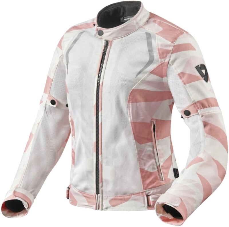 Giacca in tessuto Rev'it! Torque Ladies Camo Pink 36 Giacca in tessuto
