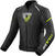 Textilná bunda Rev'it! Sprint H2O Black/Neon Yellow XL Textilná bunda