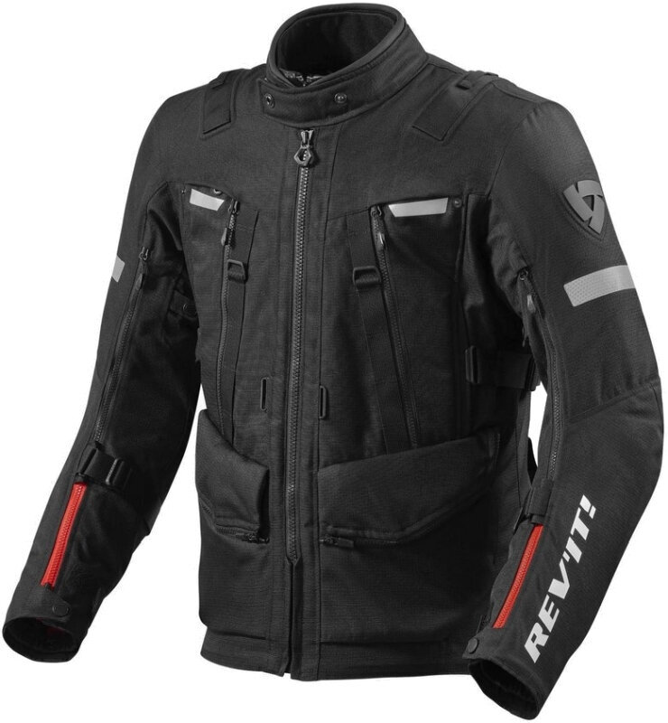 Textile Jacket Rev'it! Sand 4 H2O Black XL Textile Jacket