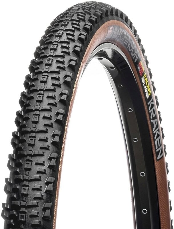 MTB bike tyre Hutchinson Kraken Sideskin 29/28" (622 mm) Black/Tanwall 2.3 MTB bike tyre
