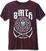 T-Shirt Bring Me The Horizon T-Shirt Crooked Young Burnout Navy/Red L