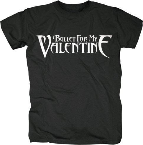 T-Shirt Bullet For My Valentine T-Shirt Logo Mens Black L