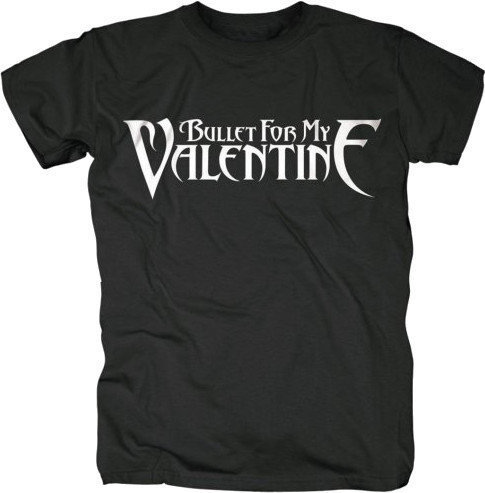 T-Shirt Bullet For My Valentine T-Shirt Logo Mens Unisex Black S