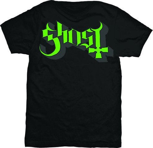 T-Shirt Ghost T-Shirt Keyline Logo Unisex Green/Grey L