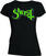 Camiseta de manga corta Ghost Green/Grey Keyline Logo Womens Black M Camiseta de manga corta