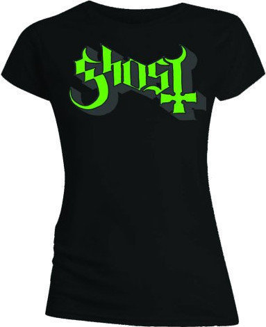 T-Shirt Ghost T-Shirt Keyline Logo Green/Grey S