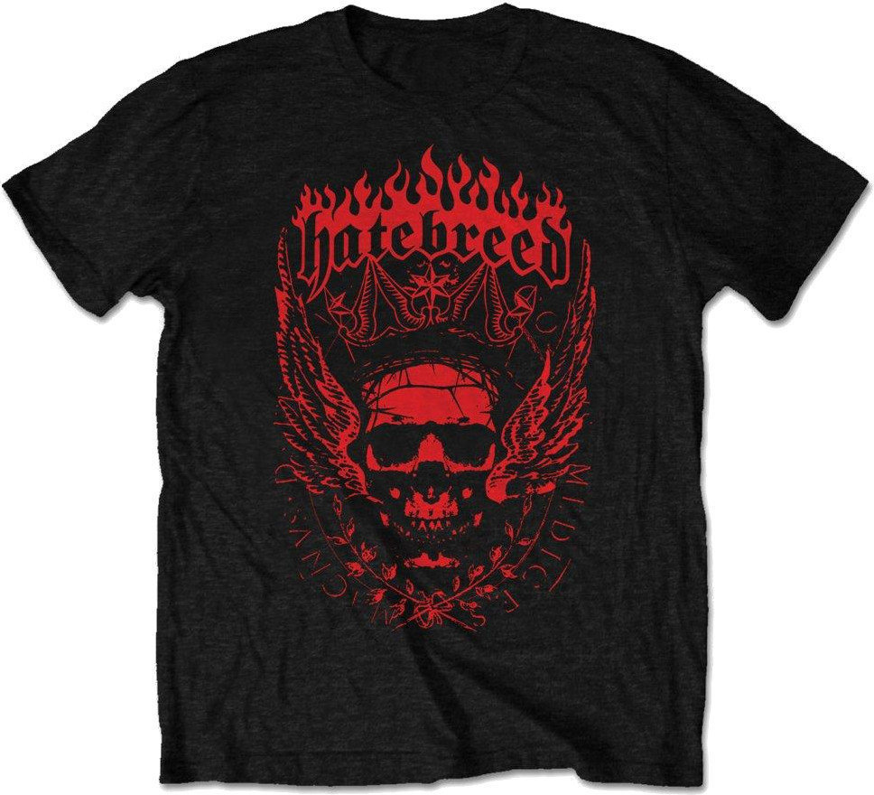 T-Shirt Hatebreed T-Shirt Hatebreed Crown Schwarz M