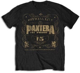 Camiseta de manga corta Pantera Camiseta de manga corta 101 Proof Hombre Grey M