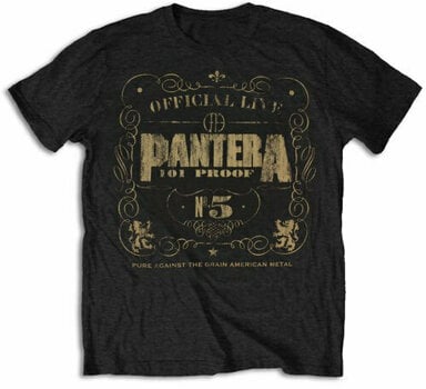 T-Shirt Pantera T-Shirt 101 Proof Grey M - 1