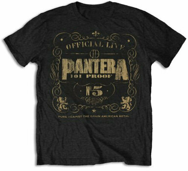 Shirt Pantera Shirt 101 Proof Heren Grey S - 1