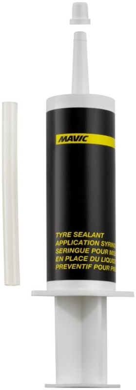 Seringue pour mise en place du liquide préventif pneu Mavic