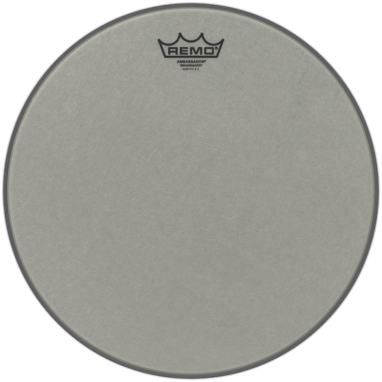 Resonant Drum Head Remo SA-0014-SS Ambassador Renaissance Snare Side 14" Grey Resonant Drum Head