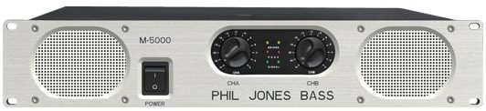 Tranzistorový basový zosilňovač Phil Jones Bass M 5000