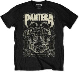 Camiseta de manga corta Pantera Camiseta de manga corta 101 Proof Skull Hombre Black M
