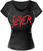 T-shirt Slayer Classic Logo Acid Wash T Shirt: XL