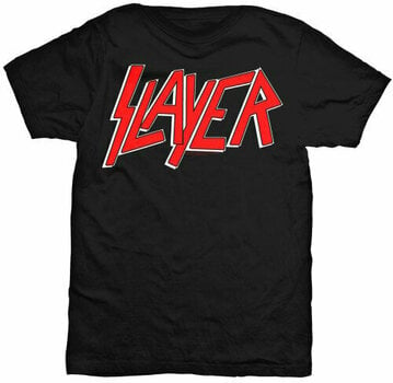 T-Shirt Slayer T-Shirt Classic Logo Men's Herren Black L - 1