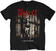 T-Shirt Slipknot T-Shirt Grey Chapter Album Mens T-Shirt Herren Black M
