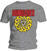 T-Shirt Soundgarden T-Shirt Badmotor Finger Mens Herren Grey L