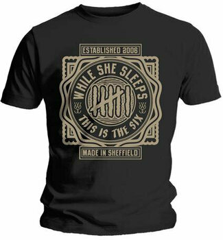 Maglietta While She Sleeps This Is The Six Mens T Shirt: L - 1