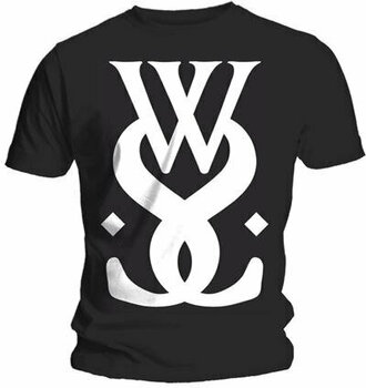 Maglietta While She Sleeps WSS Logo Mens Black T Shirt: L - 1