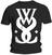 T-shirt While She Sleeps WSS Logo Mens Black T Shirt: M