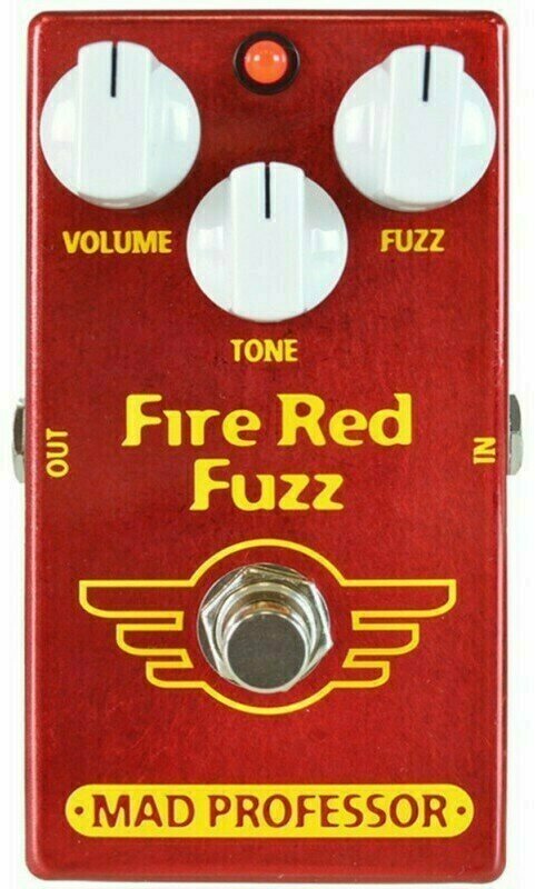 ギター MAD PROFESSOR Fire Red Fuzz MAD PROFESSOR Fire Red Fuzzの使用レビュー！使いやすい