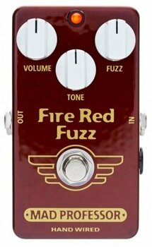 Efeito para guitarra Mad Professor Fire Red Fuzz HW - 1