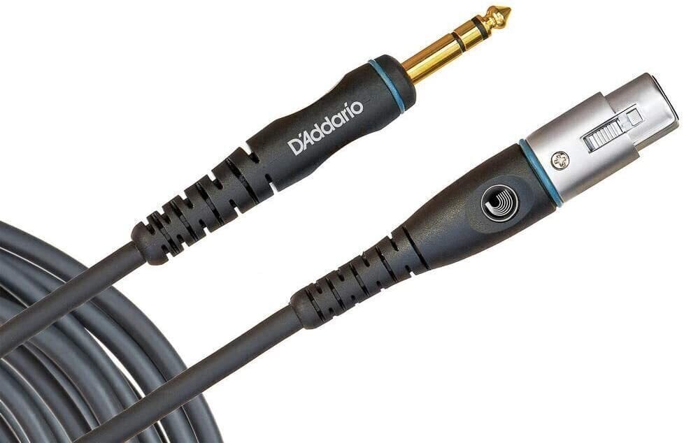 Câble pour microphone D'Addario Planet Waves PW-GM 10 Noir 3 m