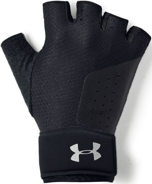 Guantes de fitness Under Armour Weightlifting Black/Silver M Guantes de fitness
