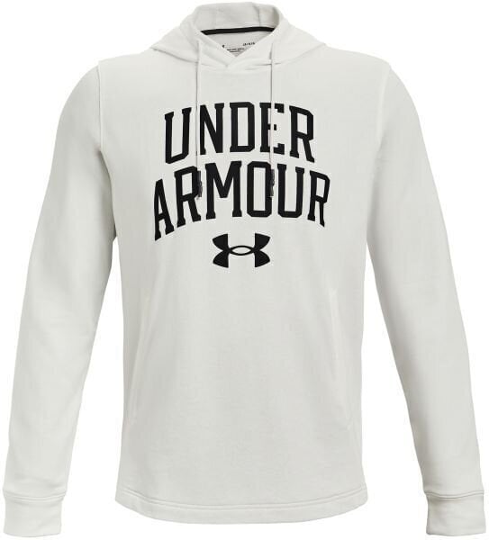 Fitness mikina Under Armour Rival Terry Collegiate Onyx White/Black L Fitness mikina