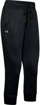 Fitness kalhoty Under Armour Tech Capri Black/Metallic Silver XS Fitness kalhoty - 1