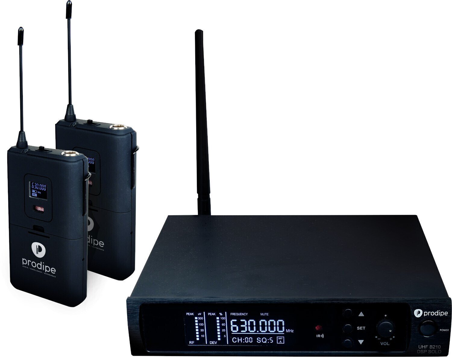 Système sans fil-Combi Prodipe UHF B210 DSP DUO V2