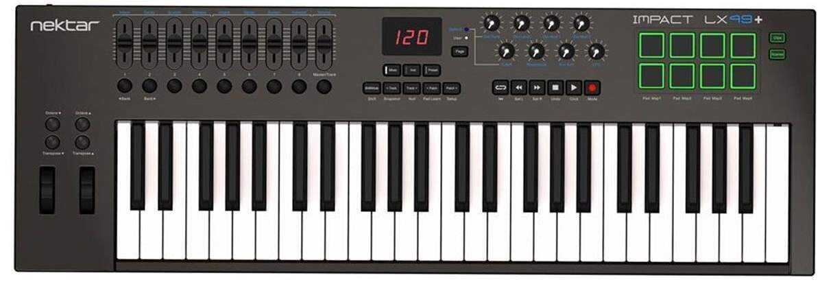 MIDI-Keyboard Nektar Impact-LX49-Plus