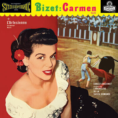 Vinylskiva Georges Bizet - Carmen & L'Arlisienne Suite (2 LP)