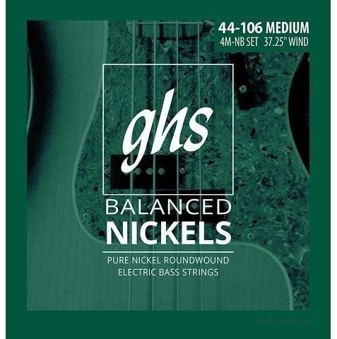 Struny do gitary basowej GHS 4700-4M-NB