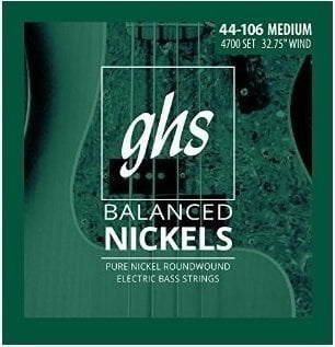 Struny do gitary basowej GHS 4700