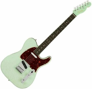 Elektrisk gitarr Fender Ultra Luxe Telecaster RW Transparent Surf Green - 1