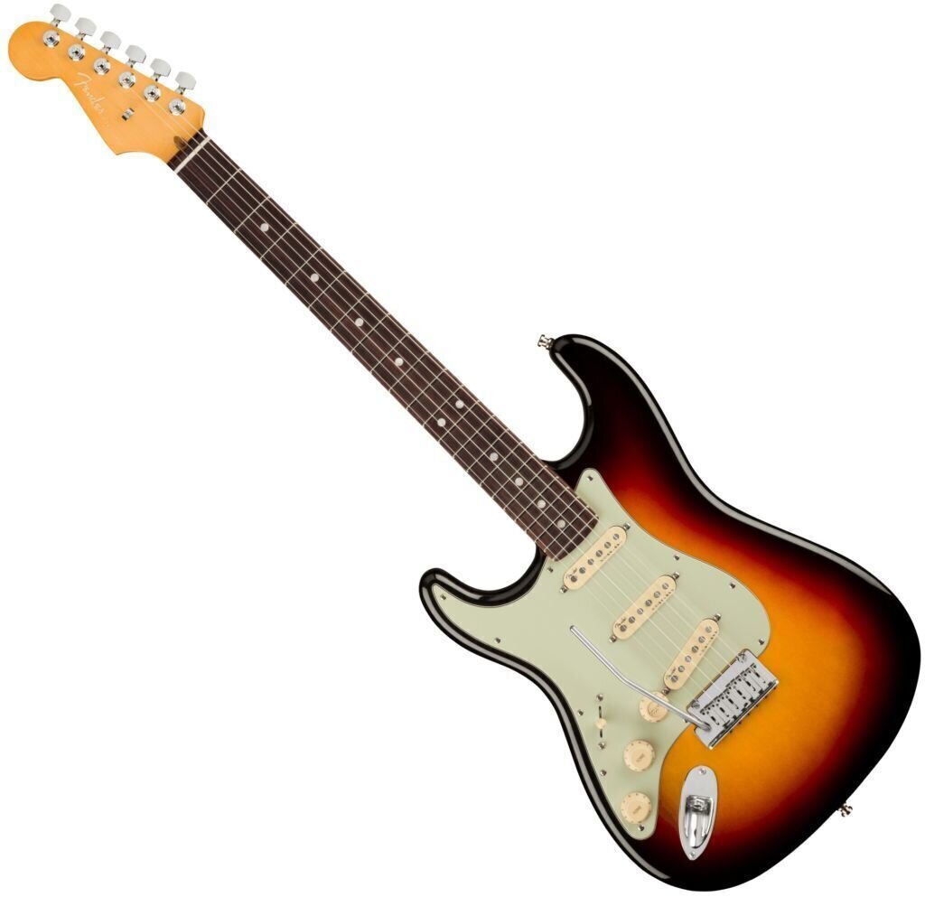 E-Gitarre Fender American Ultra Stratocaster LH RW Ultraburst