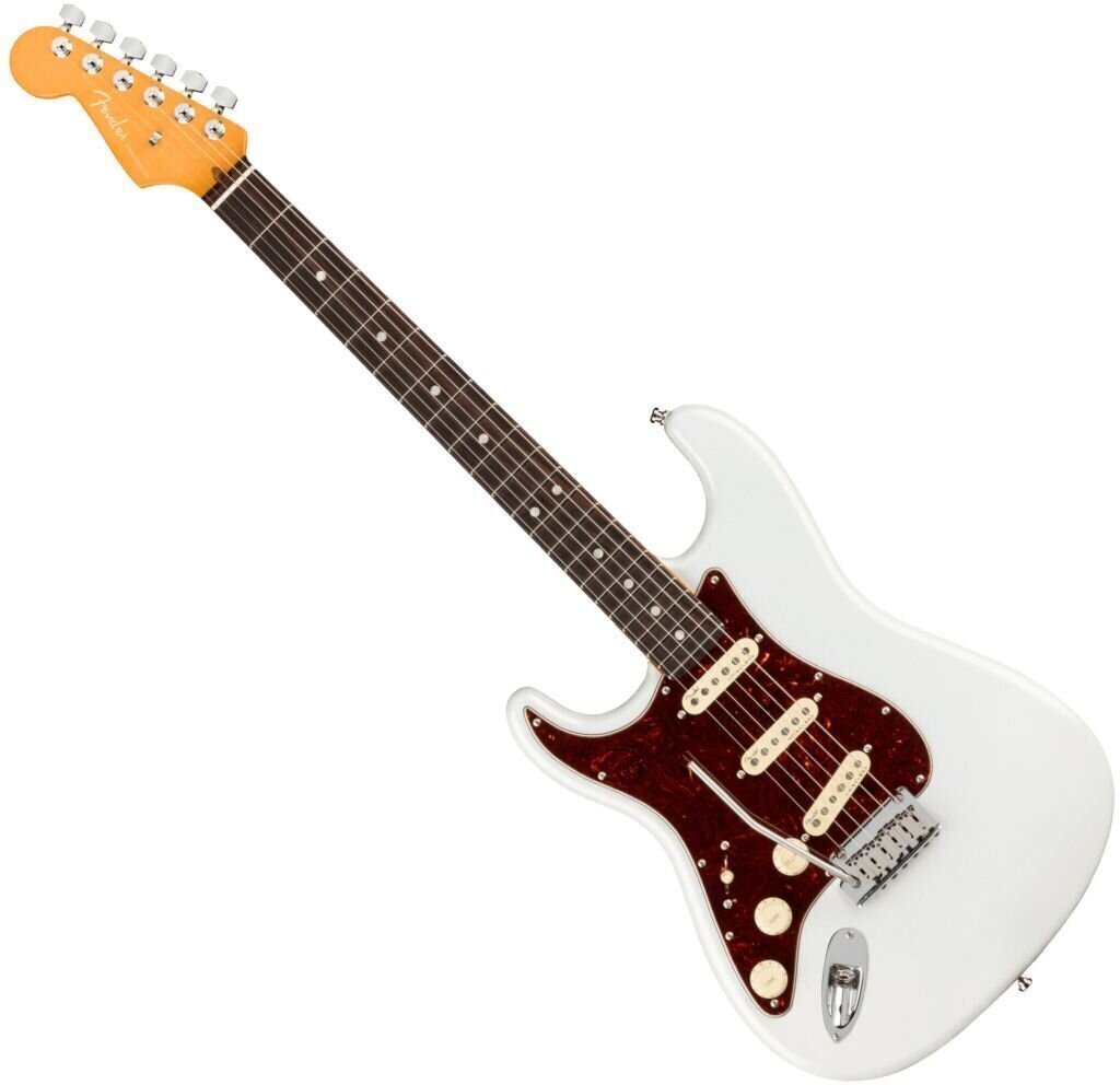 Electric guitar Fender American Ultra Stratocaster LH RW Arctic Pearl