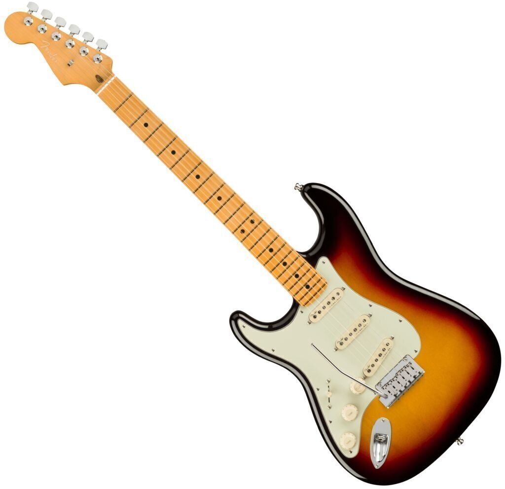Elektrische gitaar Fender American Ultra Stratocaster LH MN Ultraburst