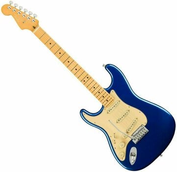 Elektrická kytara Fender American Ultra Stratocaster LH MN Cobra Blue - 1