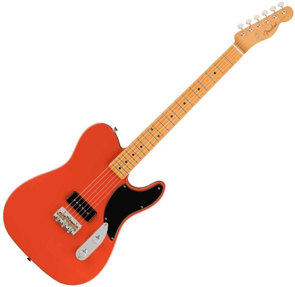 Elektrische gitaar Fender Noventa Telecaster MN Fiesta Red