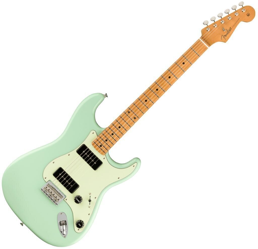 Guitarra elétrica Fender Noventa Stratocaster MN Surf Green