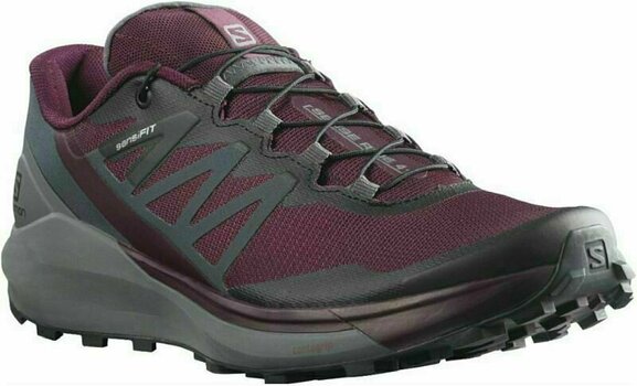 Trail running shoes
 Salomon Sense Ride 4 W Wine Tasting/Quiet Shade/Ebony 38 2/3 Trail running shoes - 1