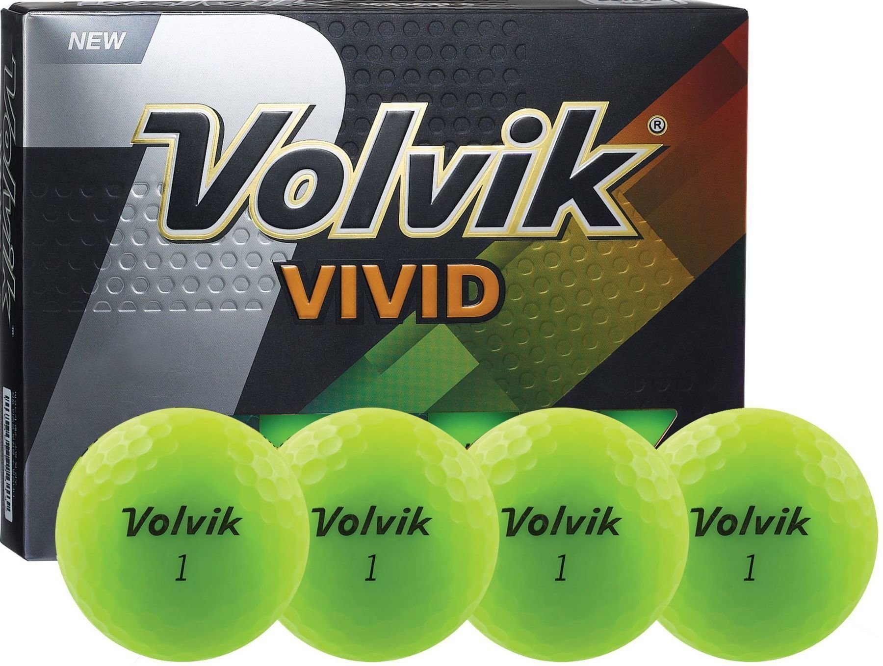 Golfový míček Volvik Vivid Green