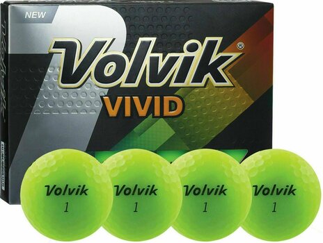 Piłka golfowa Volvik Vivid Green - 1