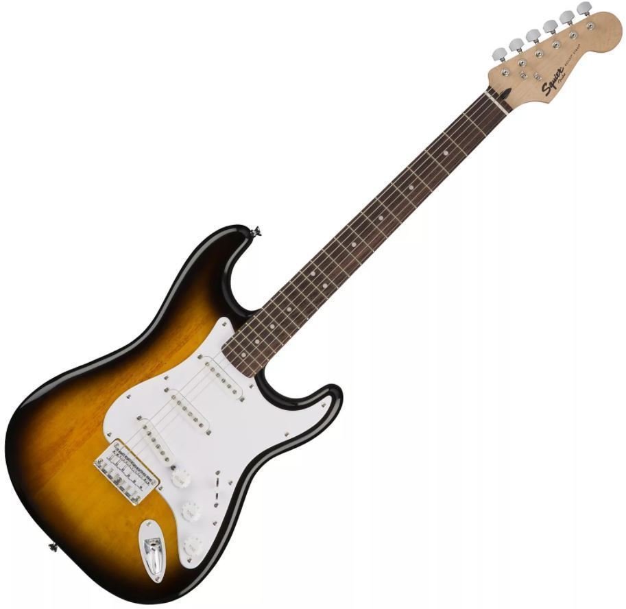 E-Gitarre Fender Squier FSR Bullet Strat Hard Tail Brown Sunburst